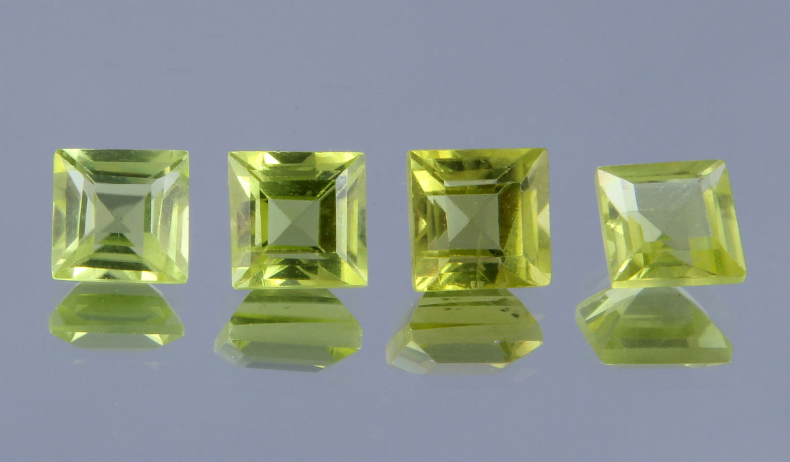 Lovely " Natural Peridot " 1.75 Cts Natural Peridot Pair (1 of 4)