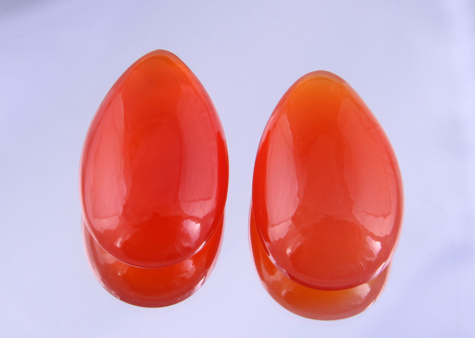 Beautiful " Orange Onyx " 19.42 Cts Natural Orange Lot (1 of 4)