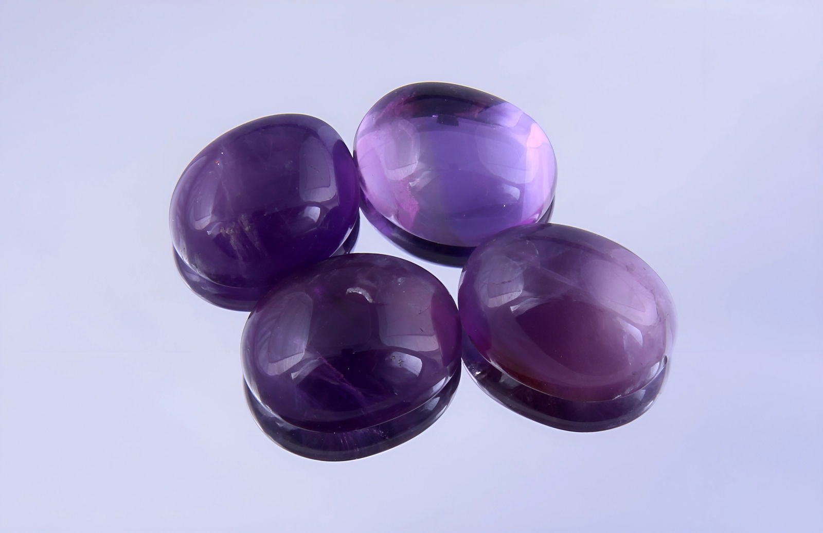 Wonderful 9.26 Cts Natural Purple Amethyst Set (1 of 4)