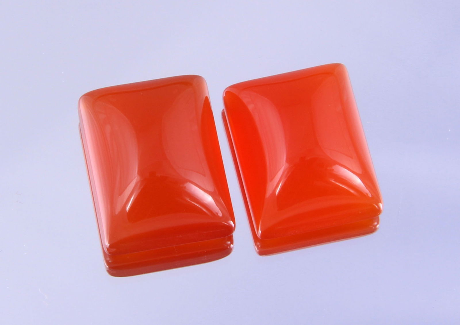 Fabulous 7.84 Cts Natural Carnelian Pair (1 of 3)