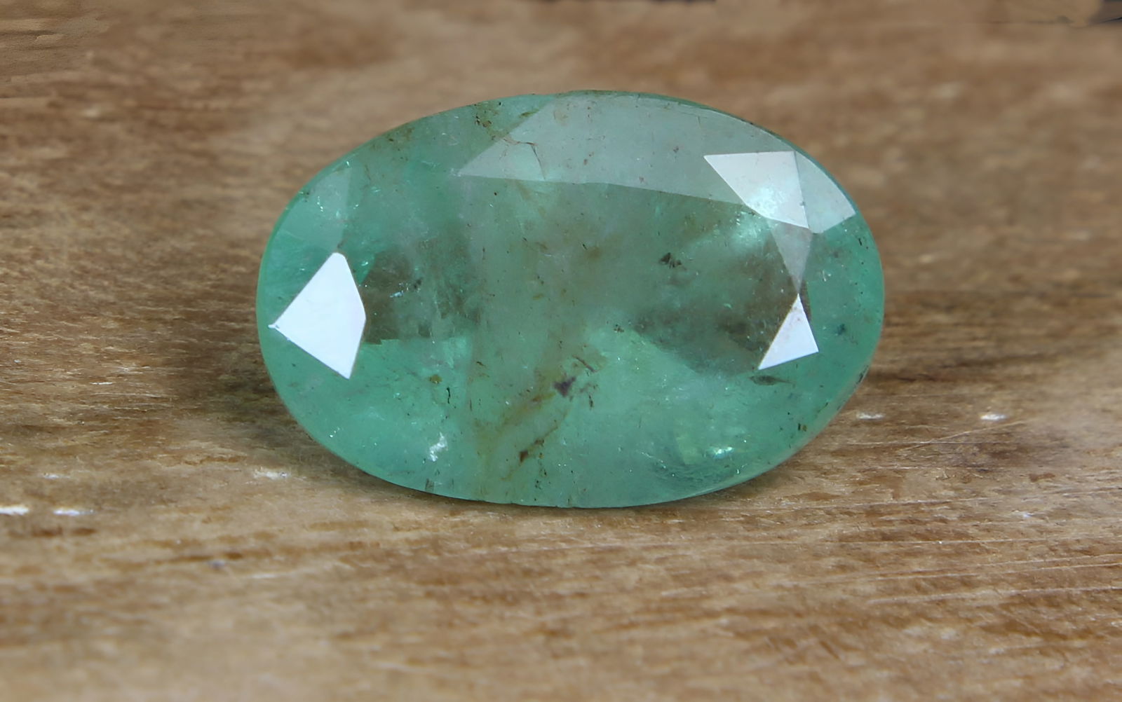 Lovely 2.94 Cts Natural Emerald Set (1 of 6)