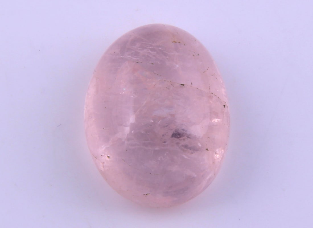 Wonderful 5.41 cts Natural Morganite: Gemstone : Natural Morganite Shape and Cut : Oval Cabochon Weight : 5.41 caratsMeasurements : 12.24x9.51x6.01 mm Color : Peach Transparency : Transparent Treatment : No Treatment Origin : India Clarit