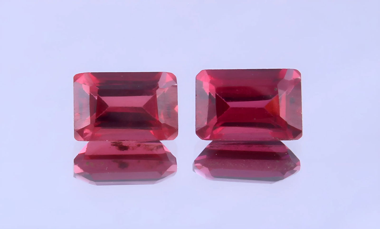 Stunning 1.64 Cts Natural Red Garnet Pair (1 of 5)
