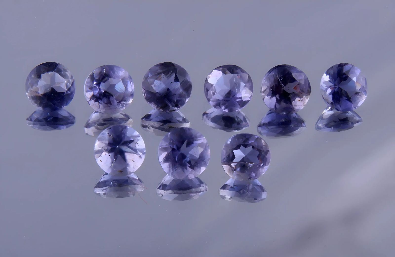 Gorgeous 2.10 Cts Natural Iolite Set (1 of 5)
