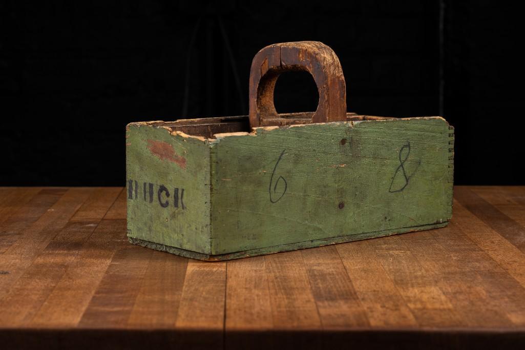 Antique Primitive Handmade Toolbox (1 of 6)