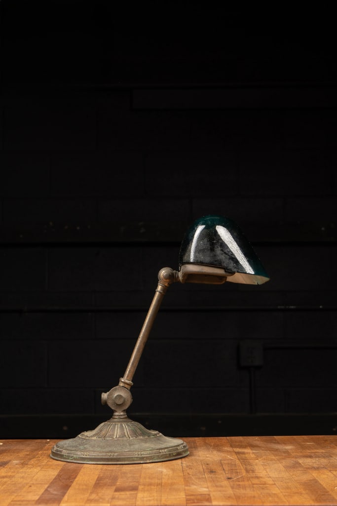 Antique Original Emeralite Desk Lamp Body (1 of 6)