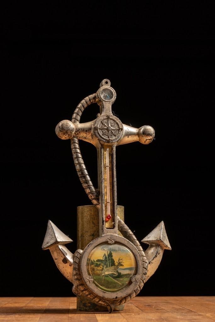 1950s Eagle River, WI Wisconsin Souvenir Thermometer (1 of 3)