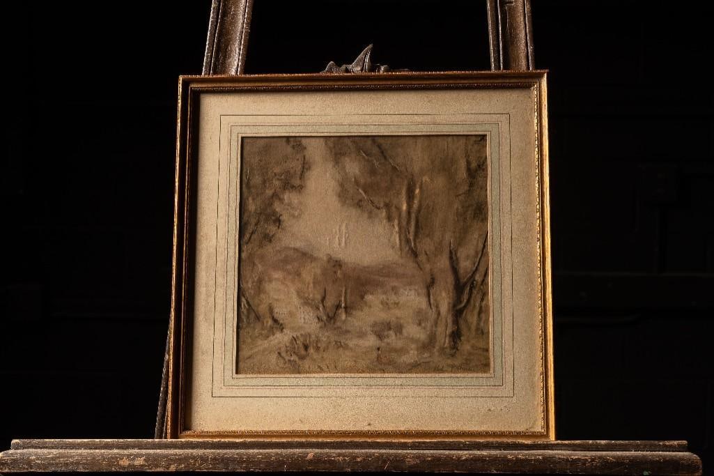 Vintage Illustration in Marshall Fields Co. Frame (1 of 4)