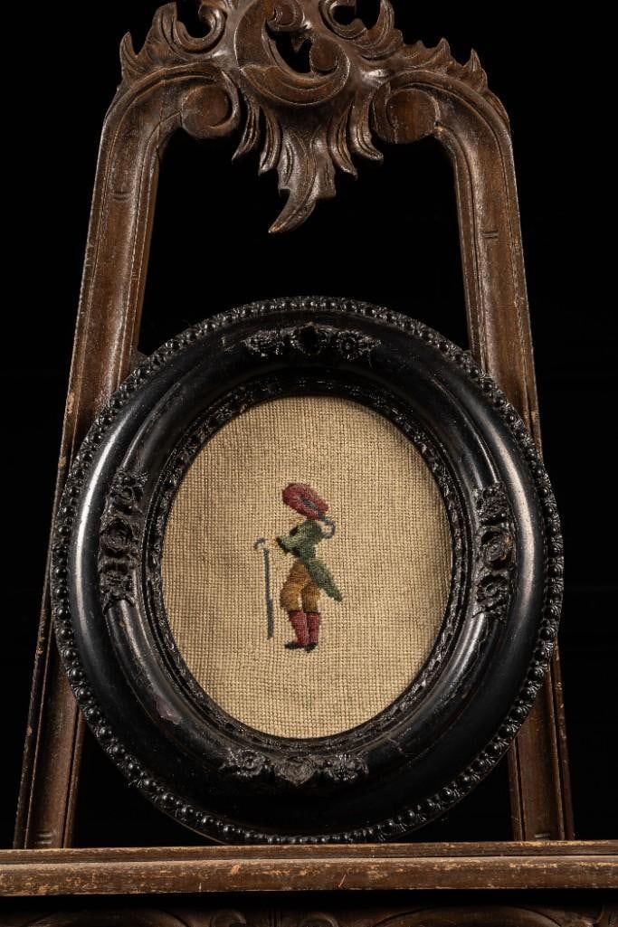 Antique Framed Cross Stitch Auction