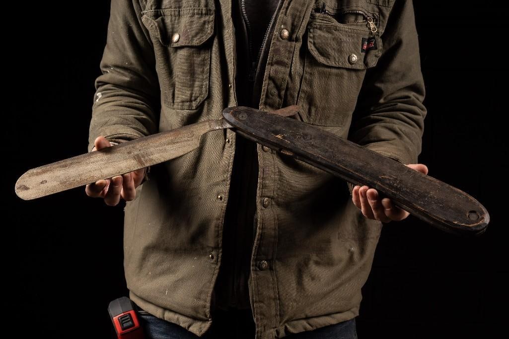 Antique Wooden Barber Figural Trade Sign (1 of 5)