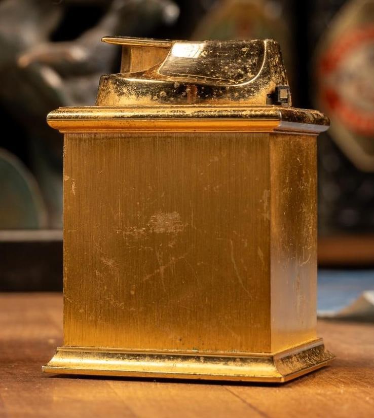 Vintage Ronson "The Classic" Brass Table Lighter (1 of 4)