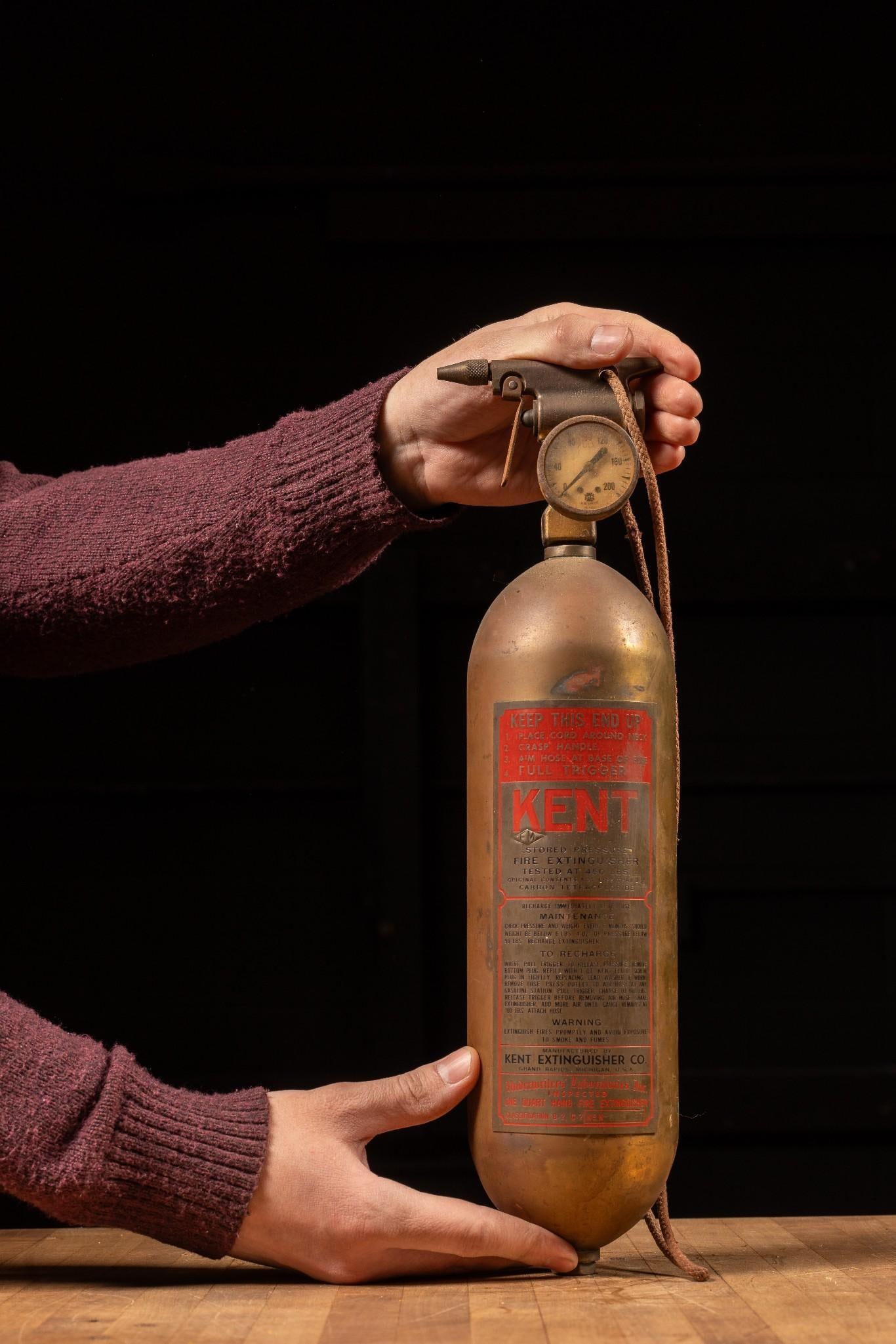 Antique Fire Extinguisher by Kent (1 of 7)