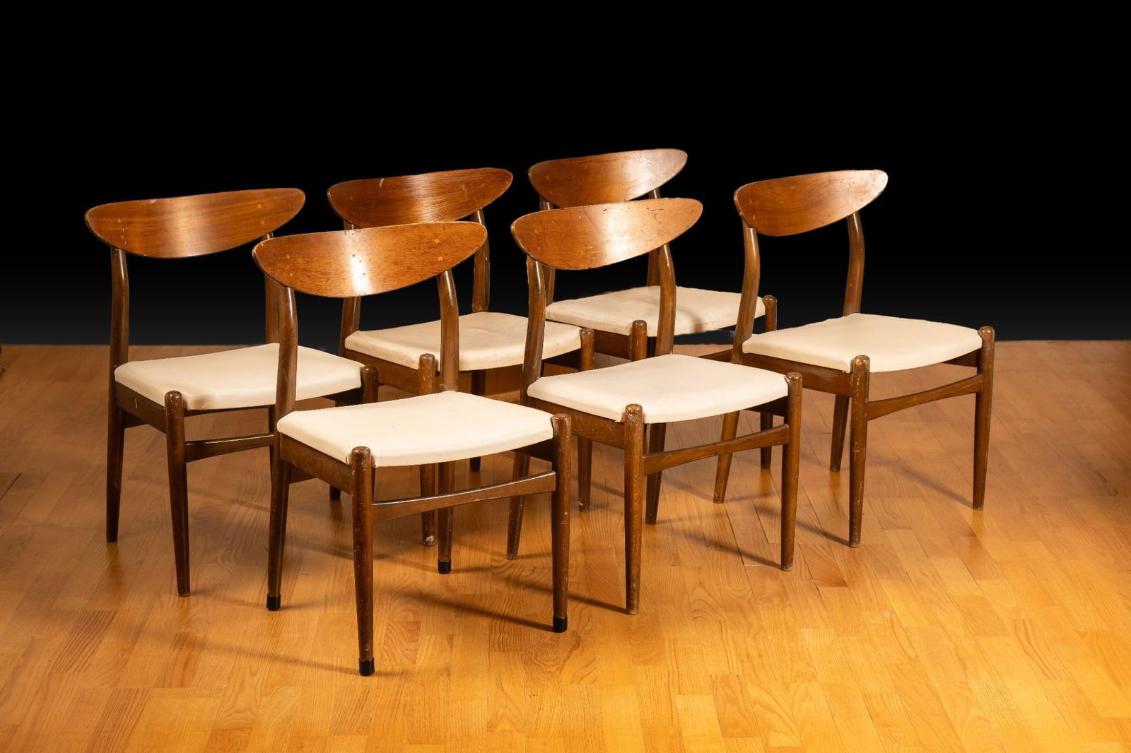 Six Danish Dining Chair Set (1 of 9)