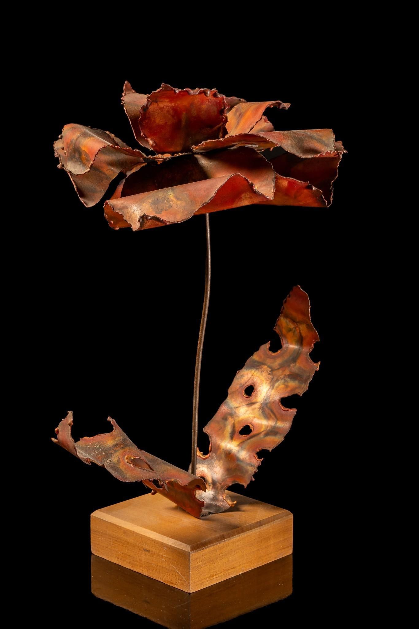 Curtis Jere-Inspired Decorative Metal Flower (1 of 5)