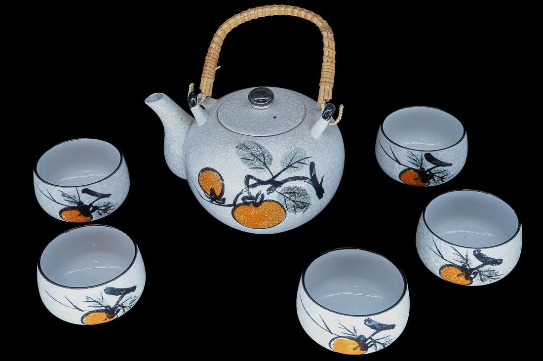 Mid-Century Japanese Tea Pot Set (1 of 5)