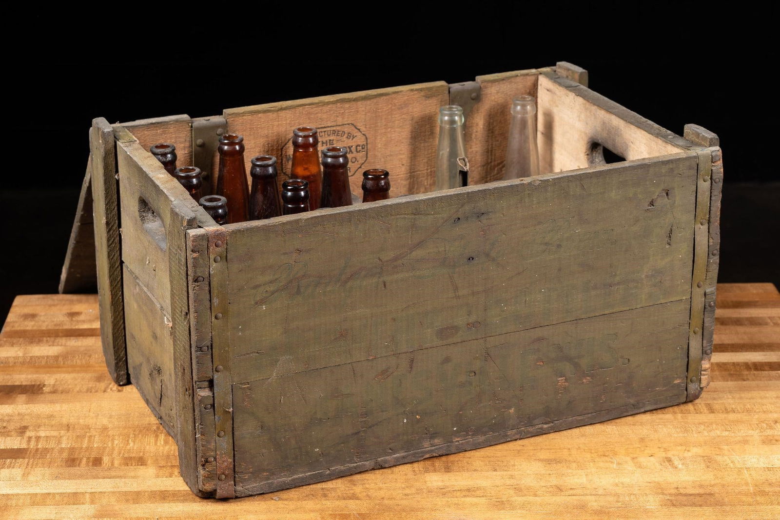 1910s Badger State Brewing (WI) Crate With Bottles (1 of 11)