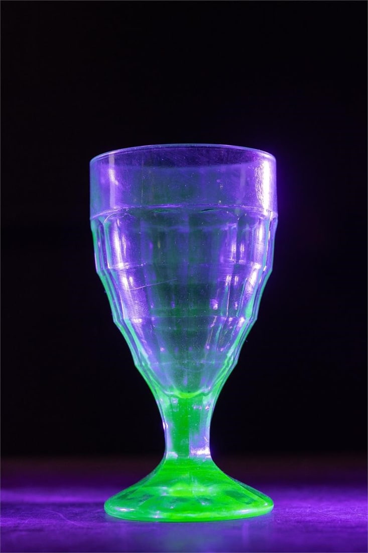 Colonial Block Pattern by Hazel Atlas Goblet 3 (1 of 3)