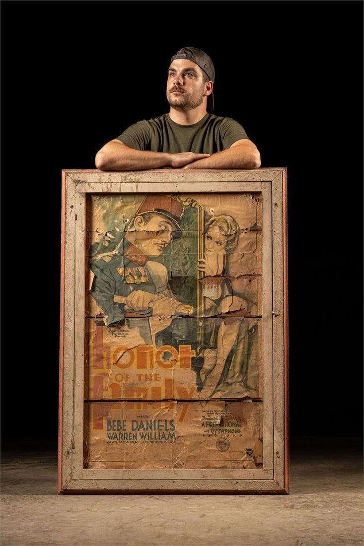 Framed "Honor of the Family" Vintage Lobby Poster (1 of 5)