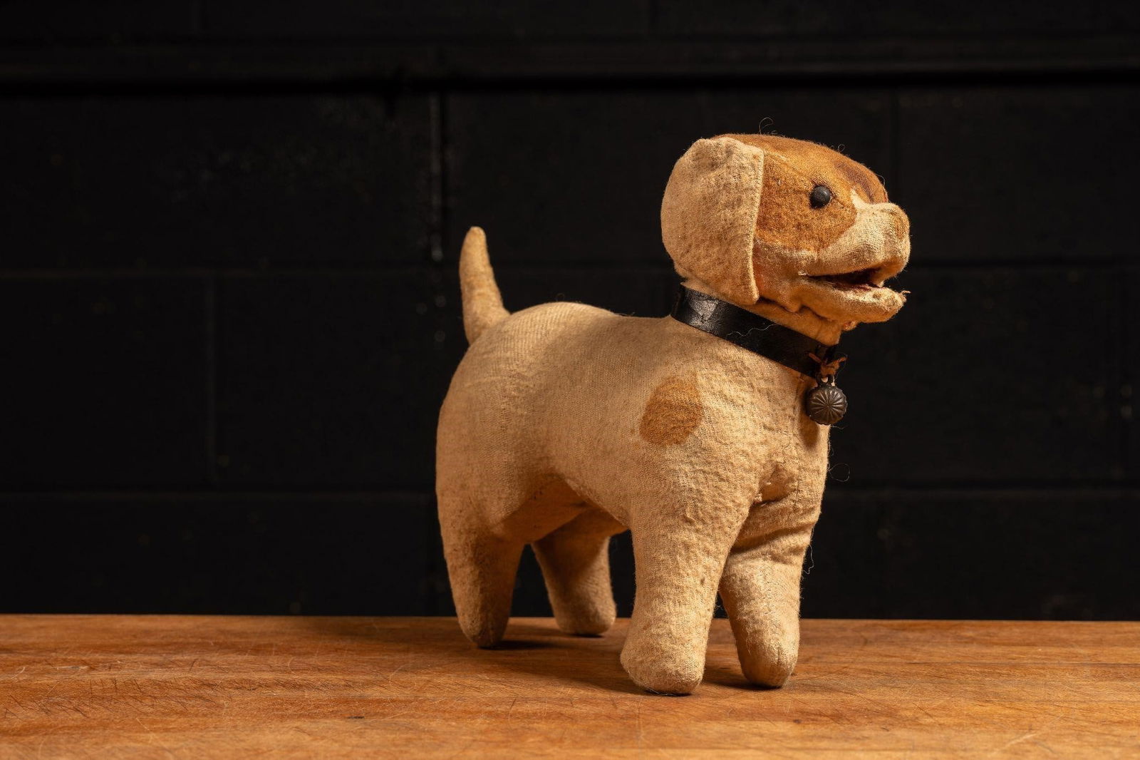 Victorian-Era Stuffed Dog Toy (1 of 7)