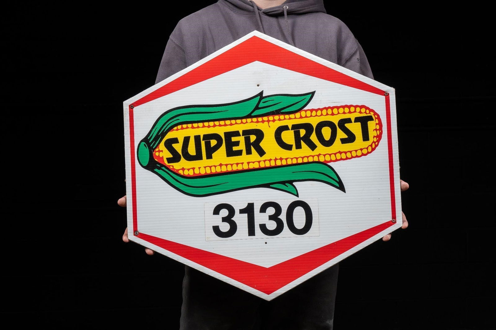 Super Crost 3130 Double Sided Plastic Beer Sign (1 of 6)