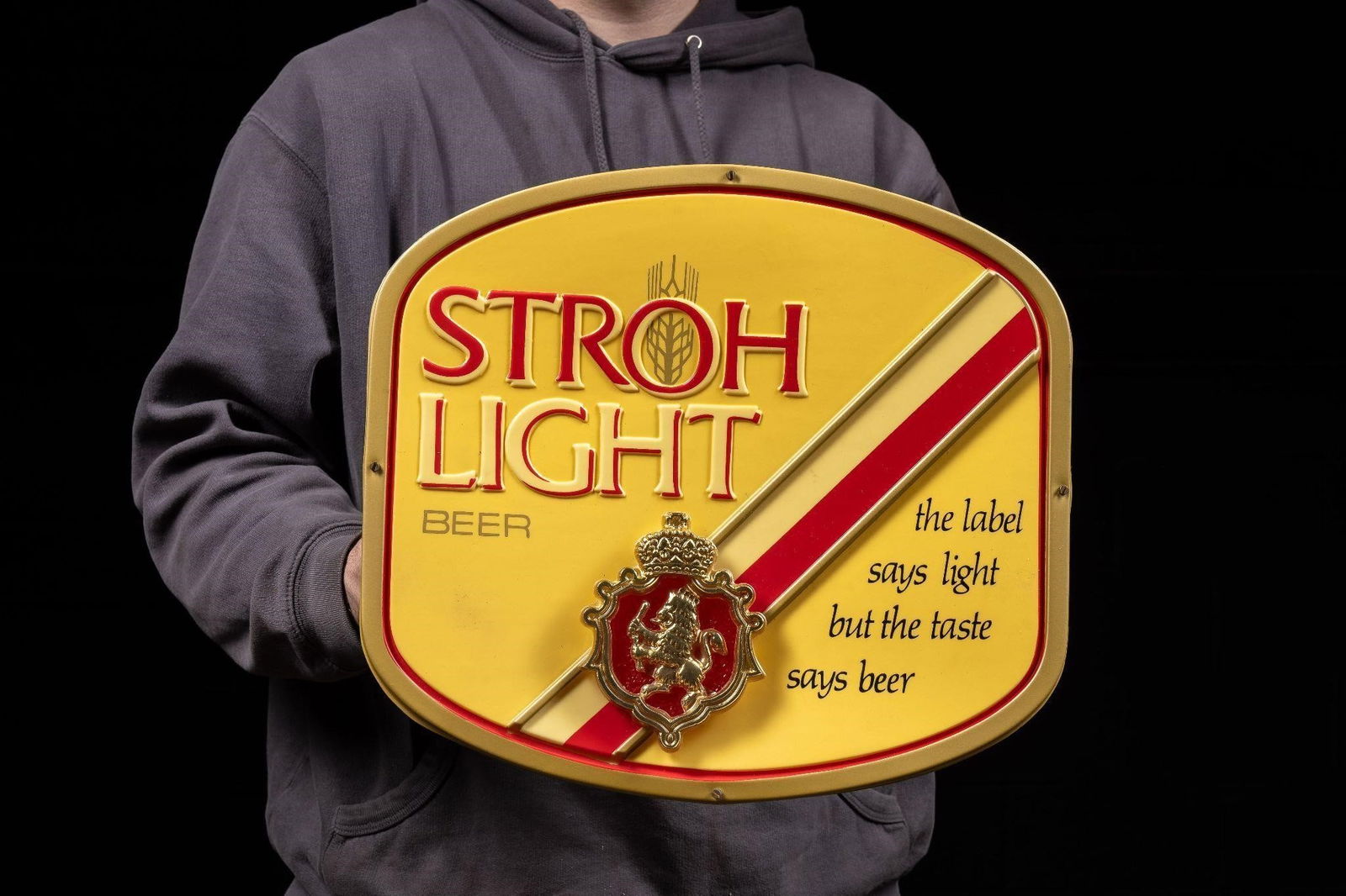 Stroh Light NOS Lighted Beer Sign (1 of 6)