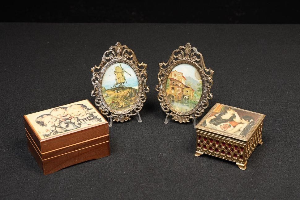 Lot of 4 Victorian Decorative Collectibles (1 of 10)