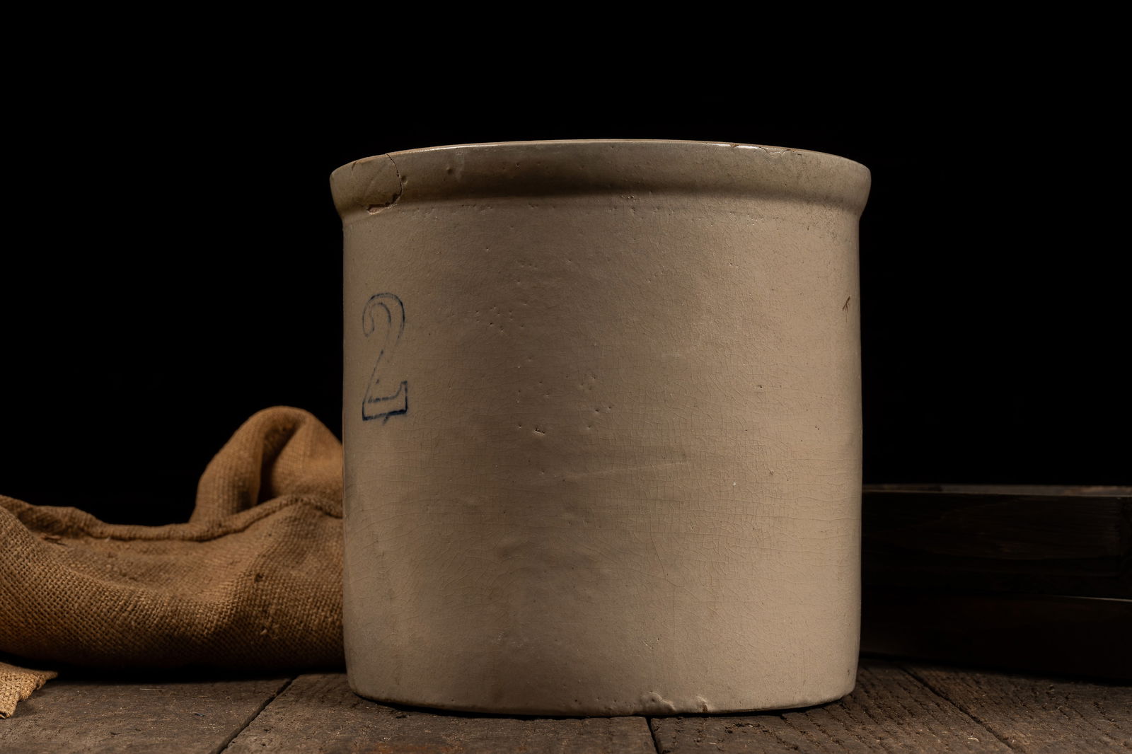 2 Gal. Stoneware Crock - 4