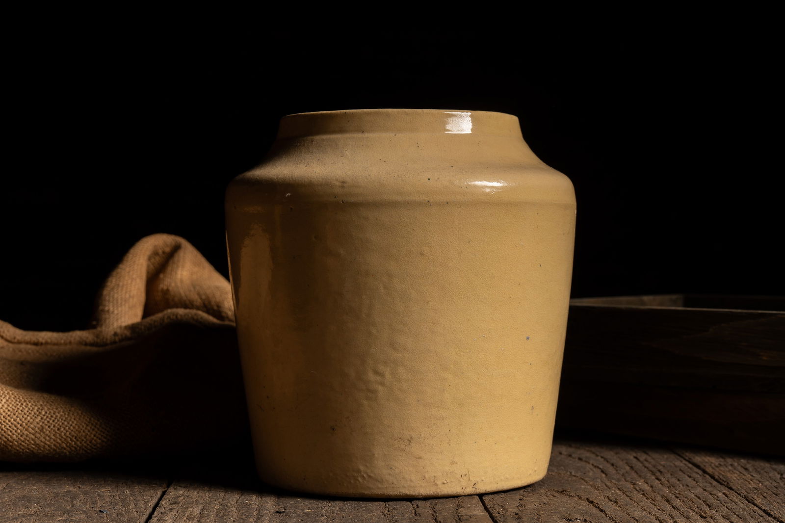 Red Wing Saffron Stoneware Crock - 4