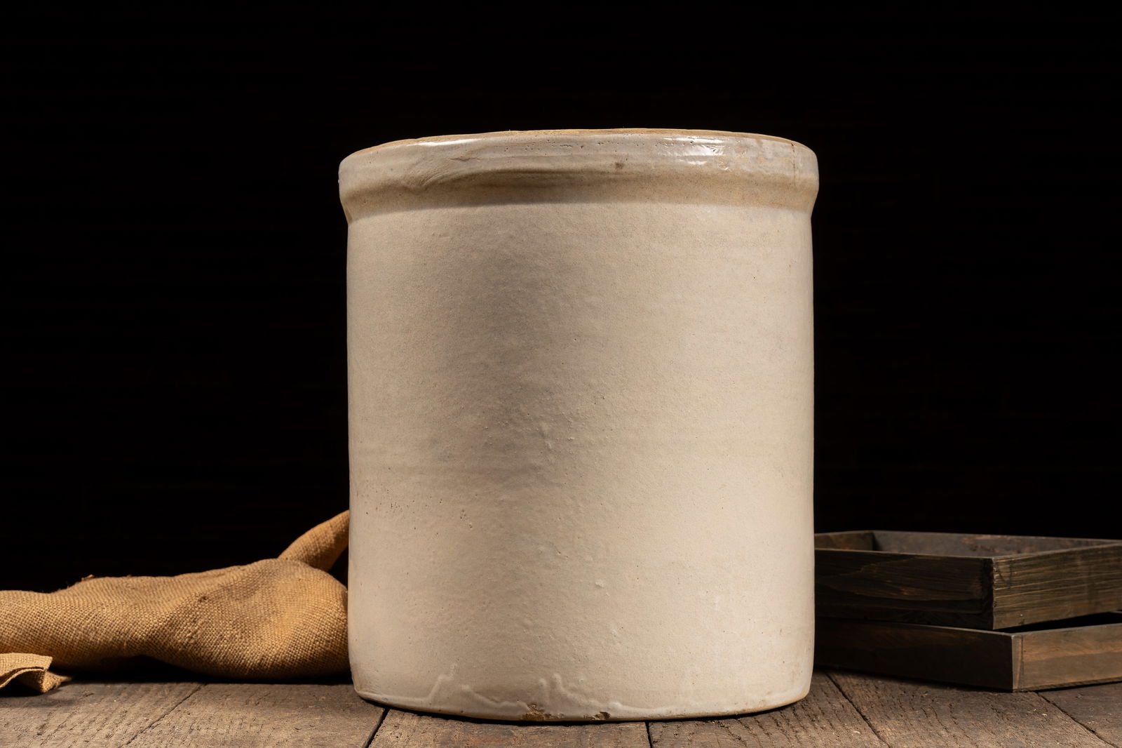 6 Gal. Stoneware Crock - 4