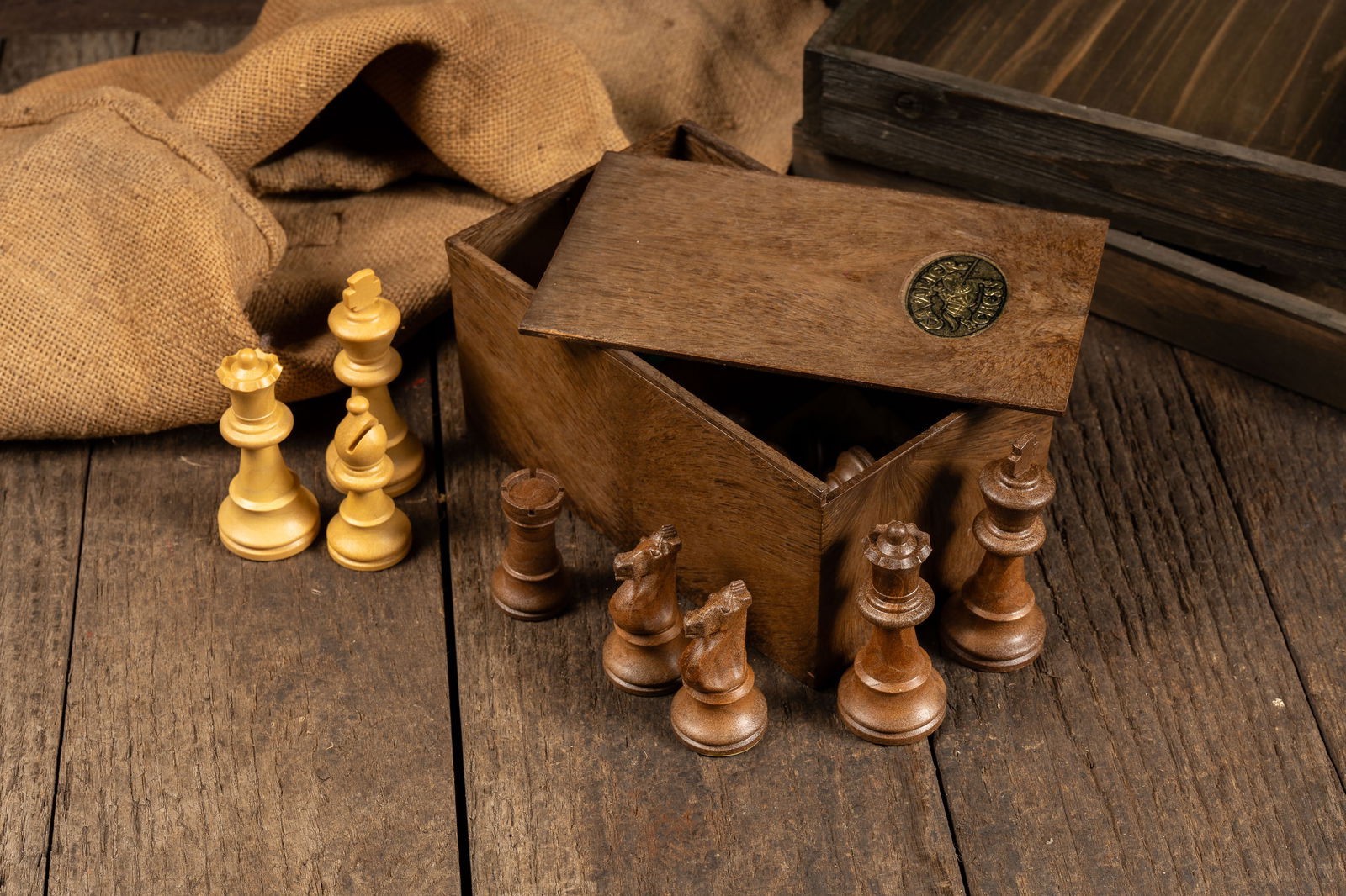 Cavalier Chess Tournament Ed Replacement Piece Set: **NOTE: Any shipping quotes provided on this screen are provided by Live Auctioneers. For an in-house shipping quote on this lot, please reach out to us at rockauctiongallery@gmail.com.** C-18583