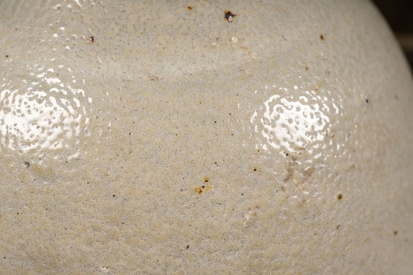 Gray Stoneware Crock Jug - 5