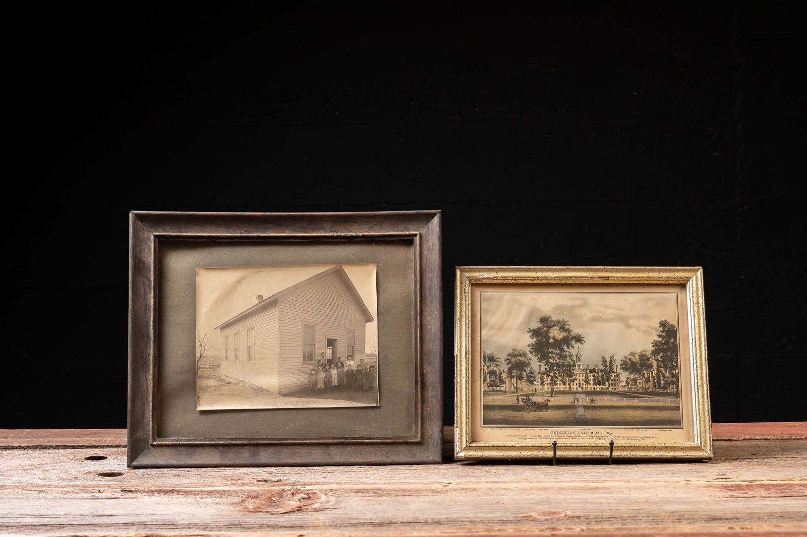 Set of Two Antique Pieces of Ephemera: **NOTE: Any shipping quotes provided on this screen are provided by Live Auctioneers. For an in-house shipping quote on this lot, please reach out to us at rockauctiongallery@gmail.com.** 