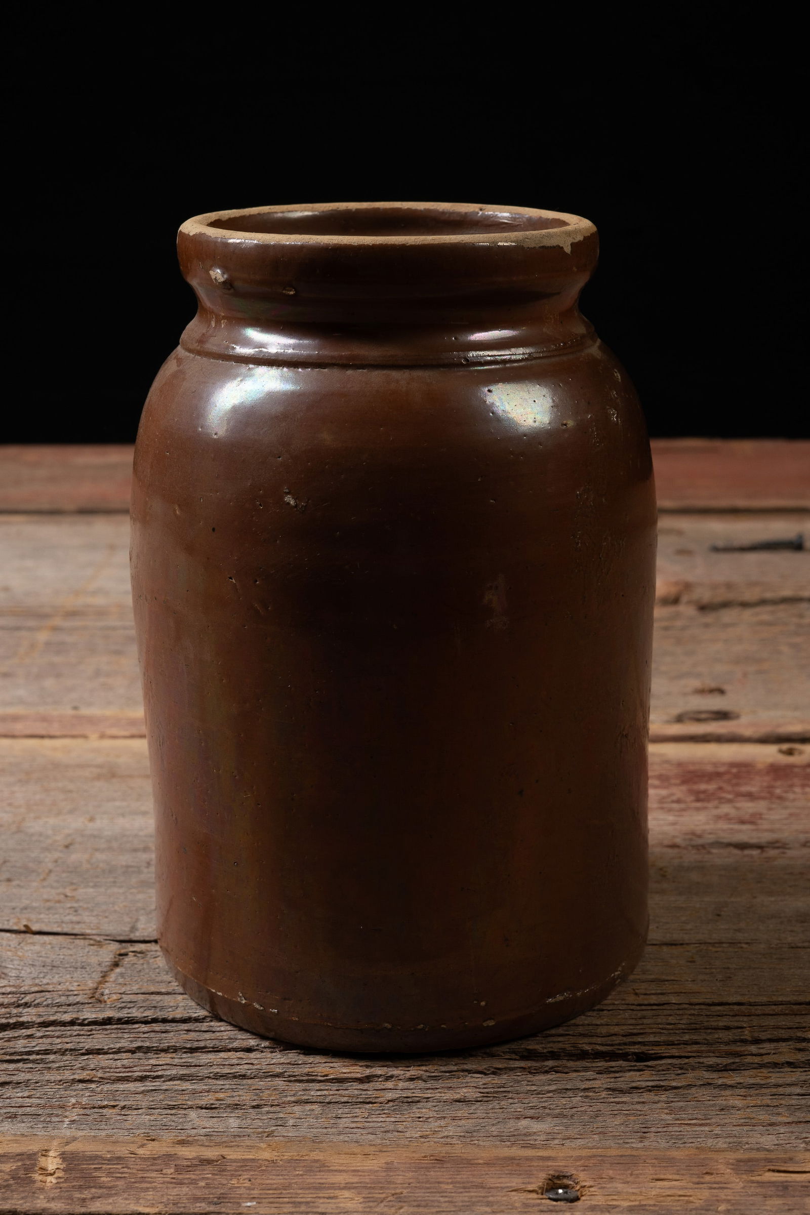 Three Glazed Stoneware Jars - 10