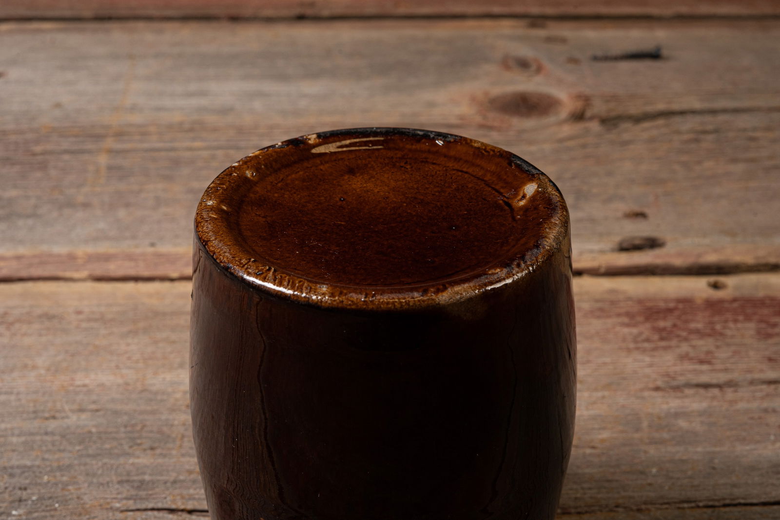 Three Glazed Stoneware Jars - 5