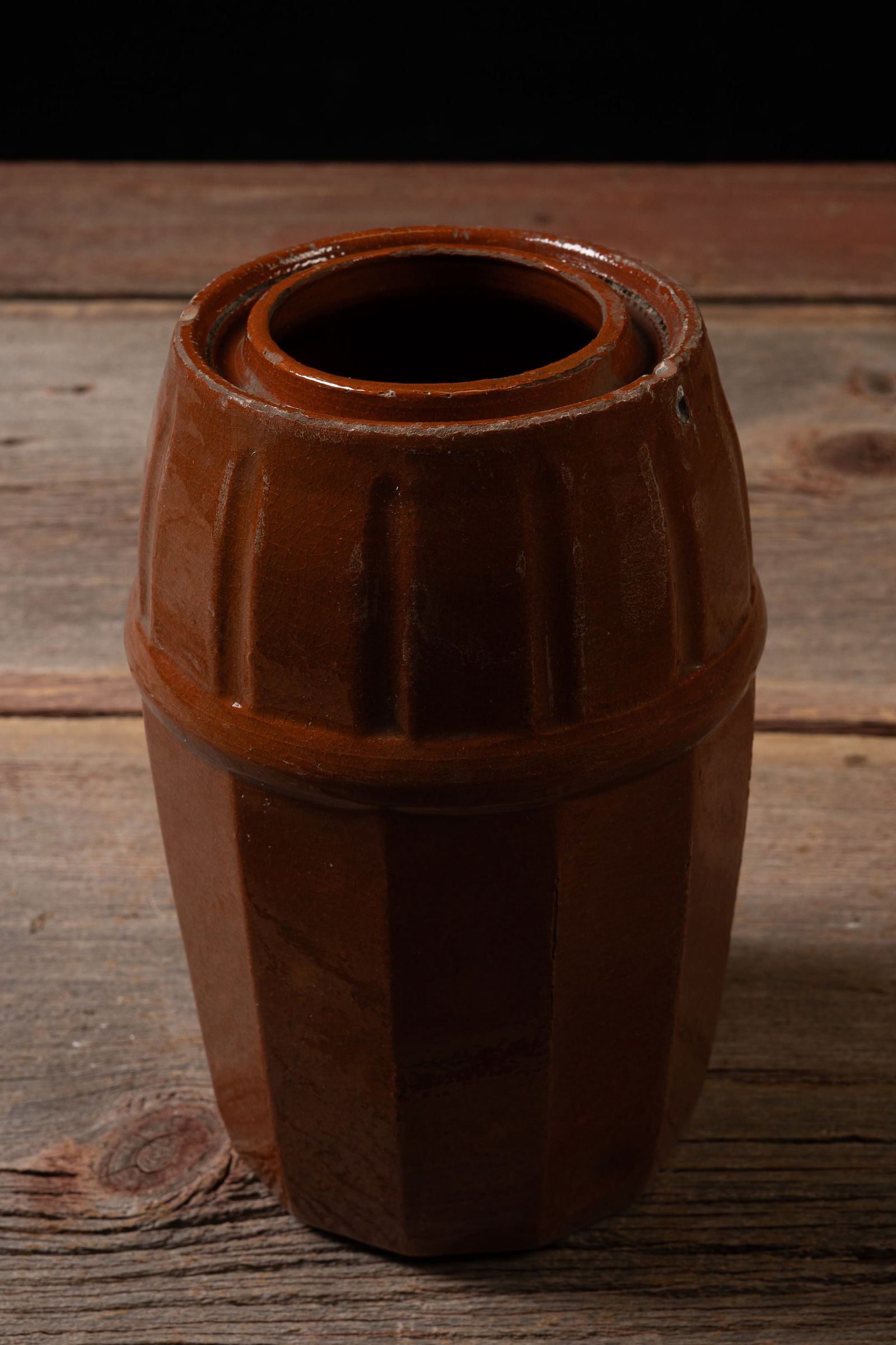Three Glazed Stoneware Jars - 6