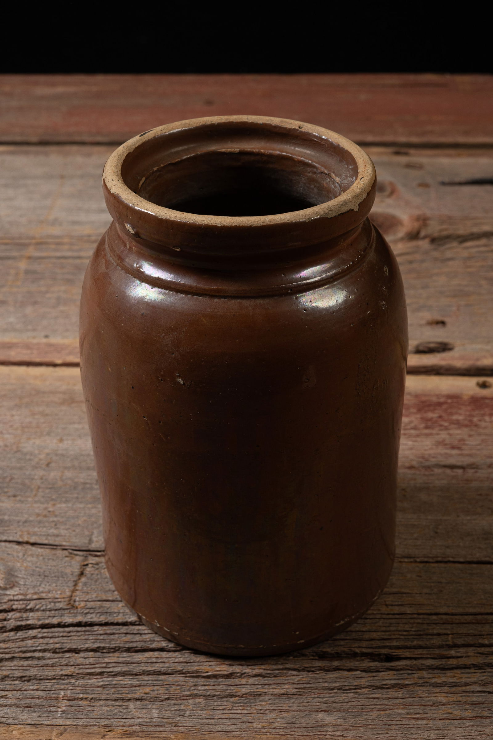 Three Glazed Stoneware Jars - 9