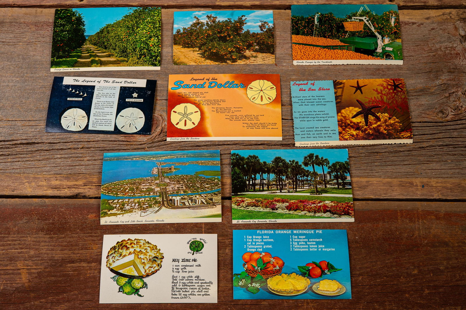 Vintage Florida Postcard Lot: **NOTE: Any shipping quotes provided on this screen are provided by Live Auctioneers. For an in-house shipping quote on this lot, please reach out to us at rockauctiongallery@gmail.com.** 