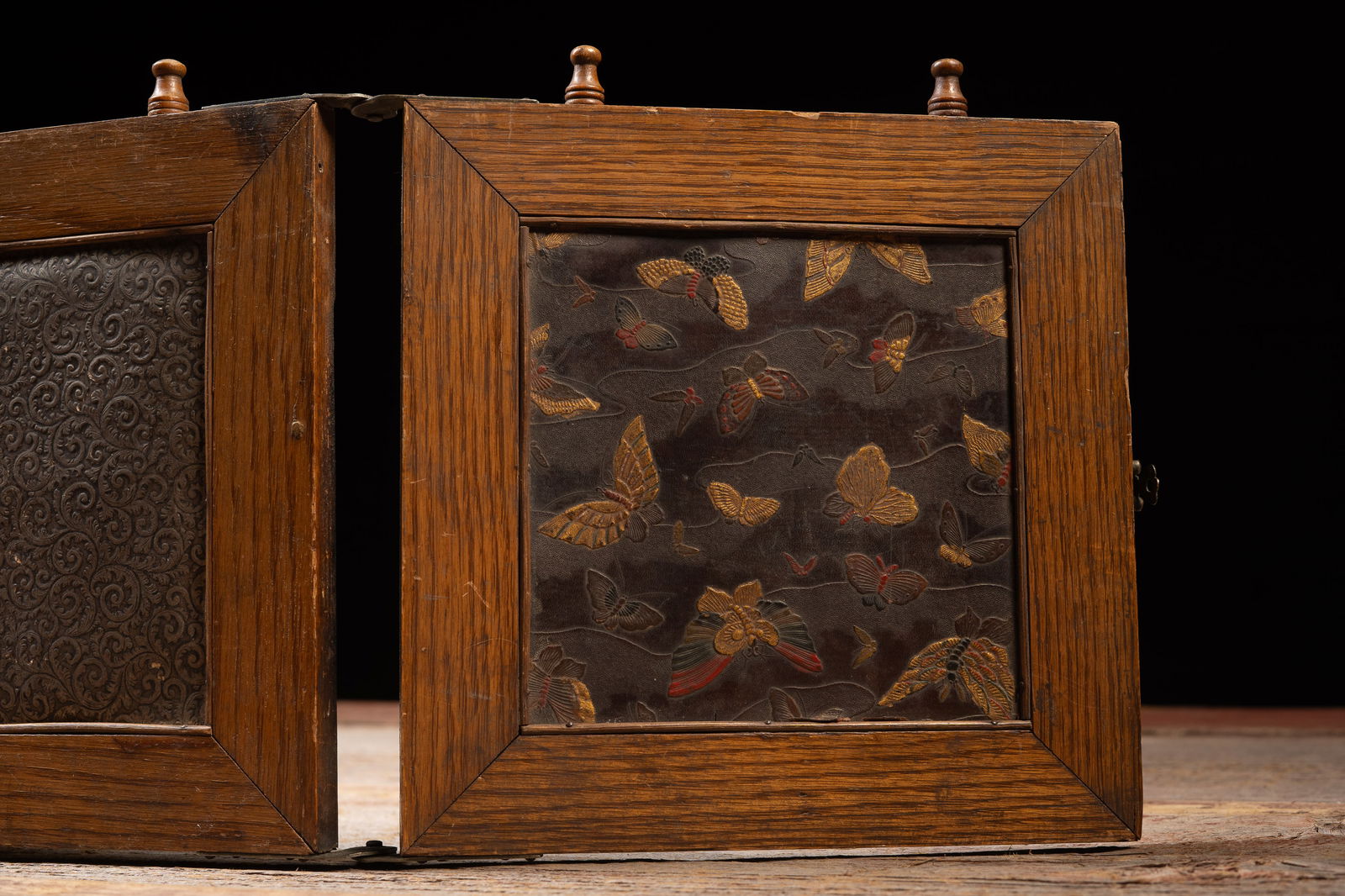 Victorian Tri-Fold Vanity Mirror - 5