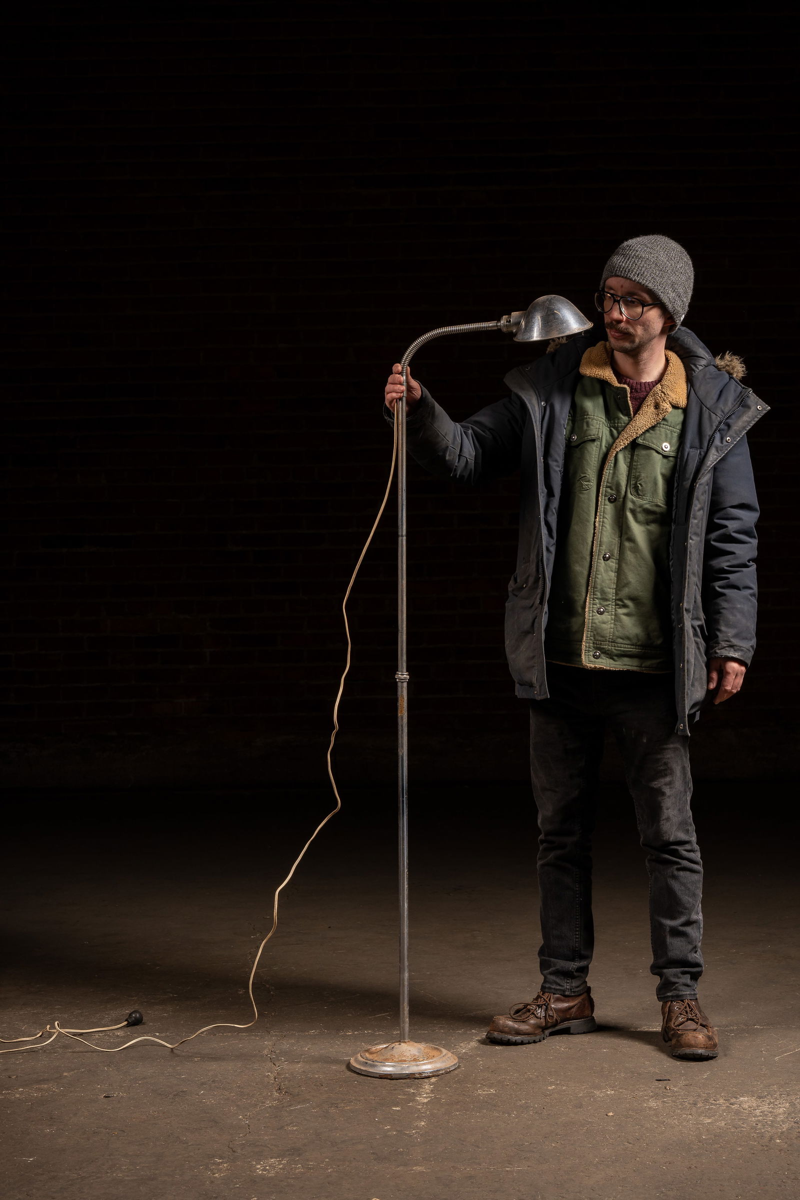 Chrome Gooseneck Lamp - 2