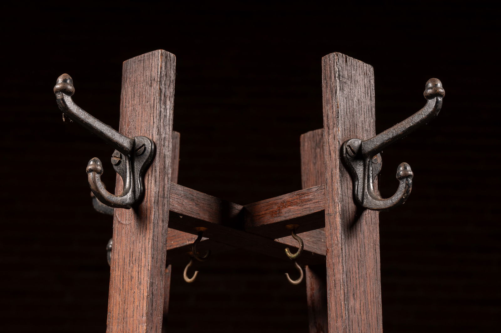 Craftsman Era Coat Rack - 3