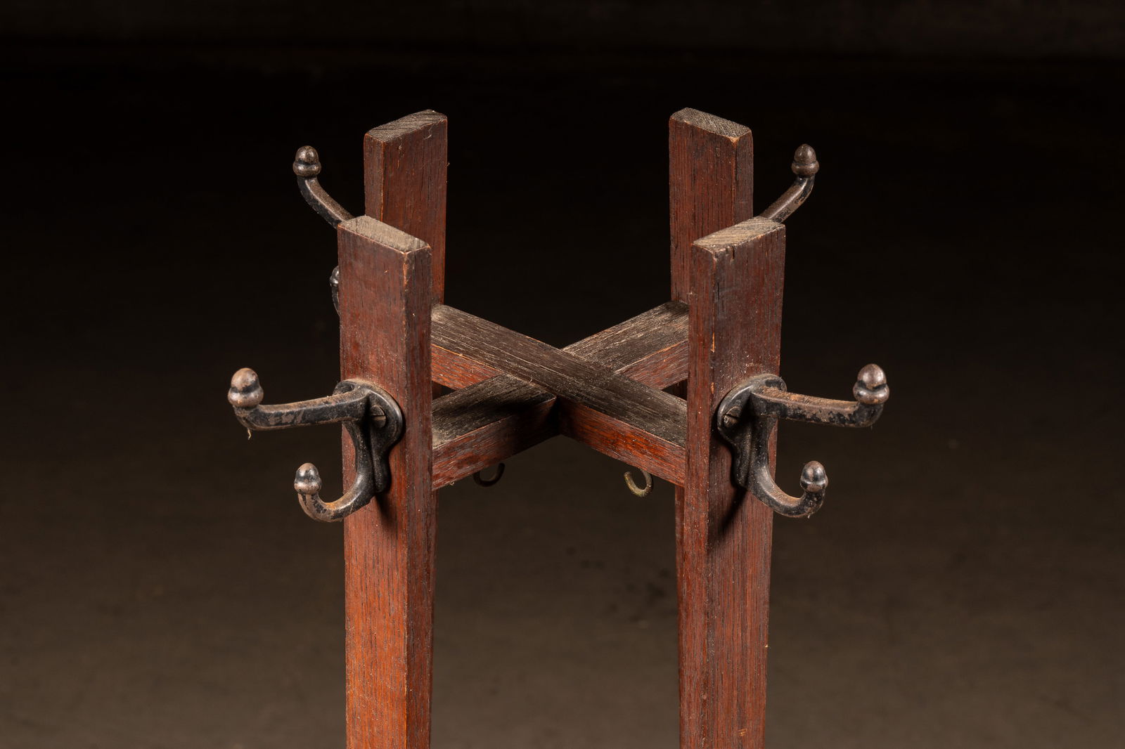 Craftsman Era Coat Rack - 4