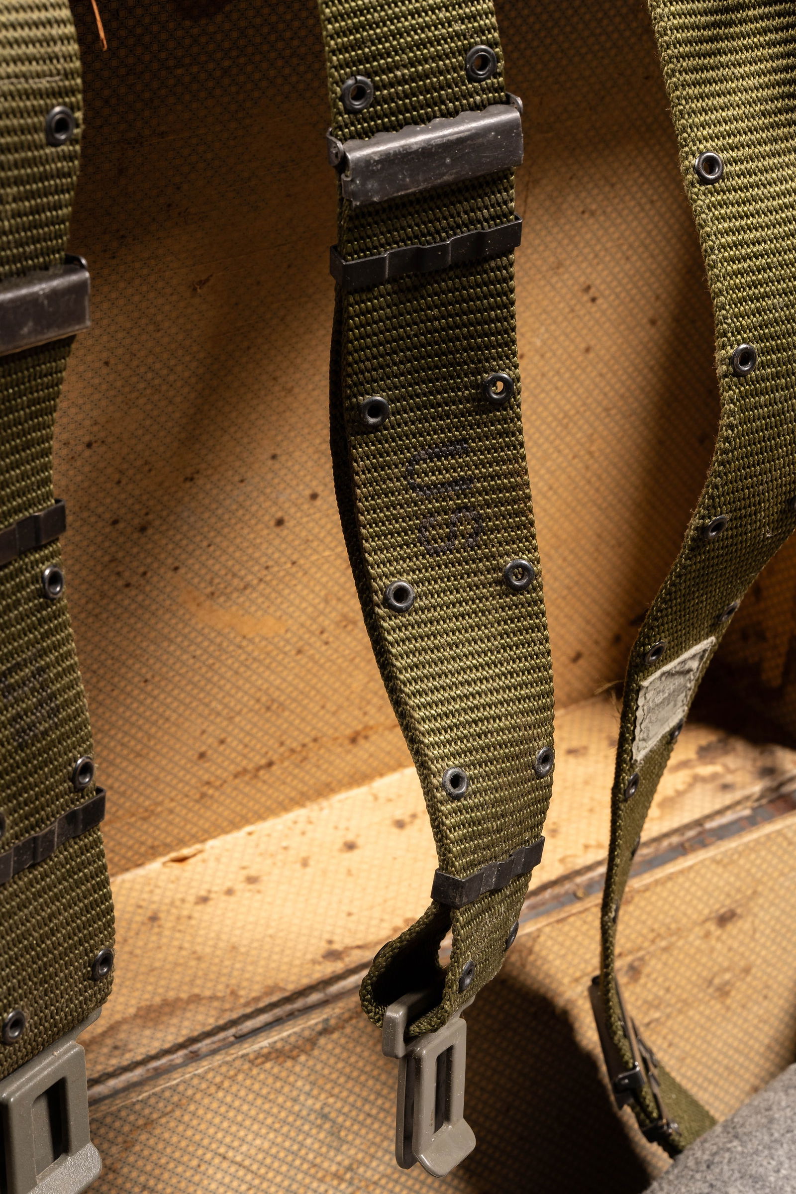 Olive Green Steamer Chest - 9