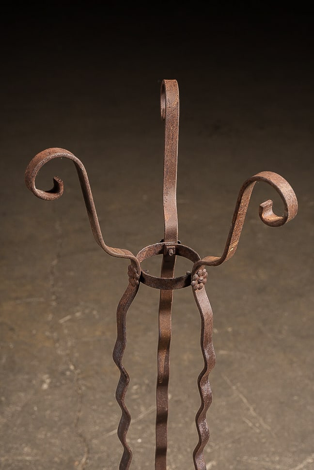 Wrought Iron Floor Stand - 2