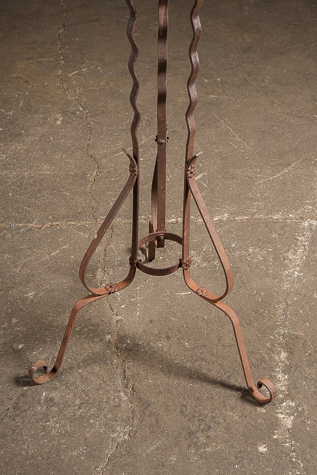 Wrought Iron Floor Stand - 3