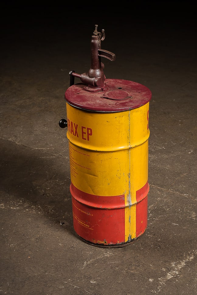 Shell Spirax EP Oil Drum with Hand Pump - 5