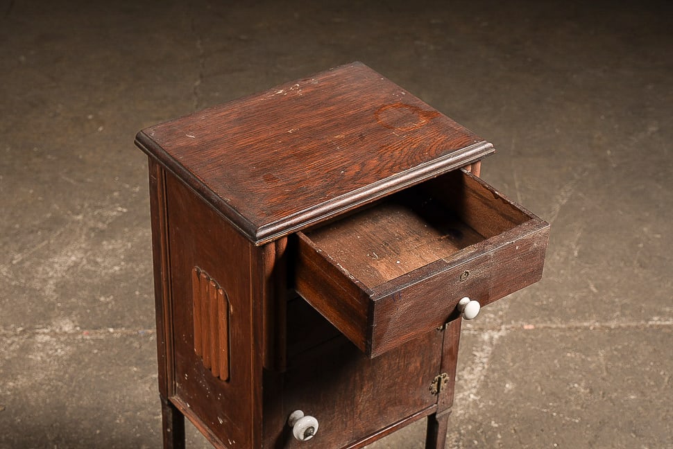 Wood Bedside Cabinet - 3