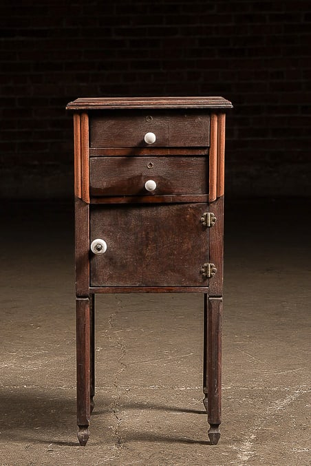 Wood Bedside Cabinet - 6