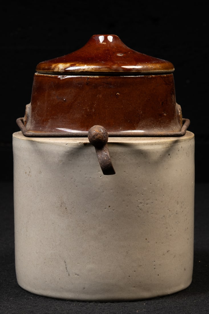 19th Century Stoneware Butter Crock (1 of 10)