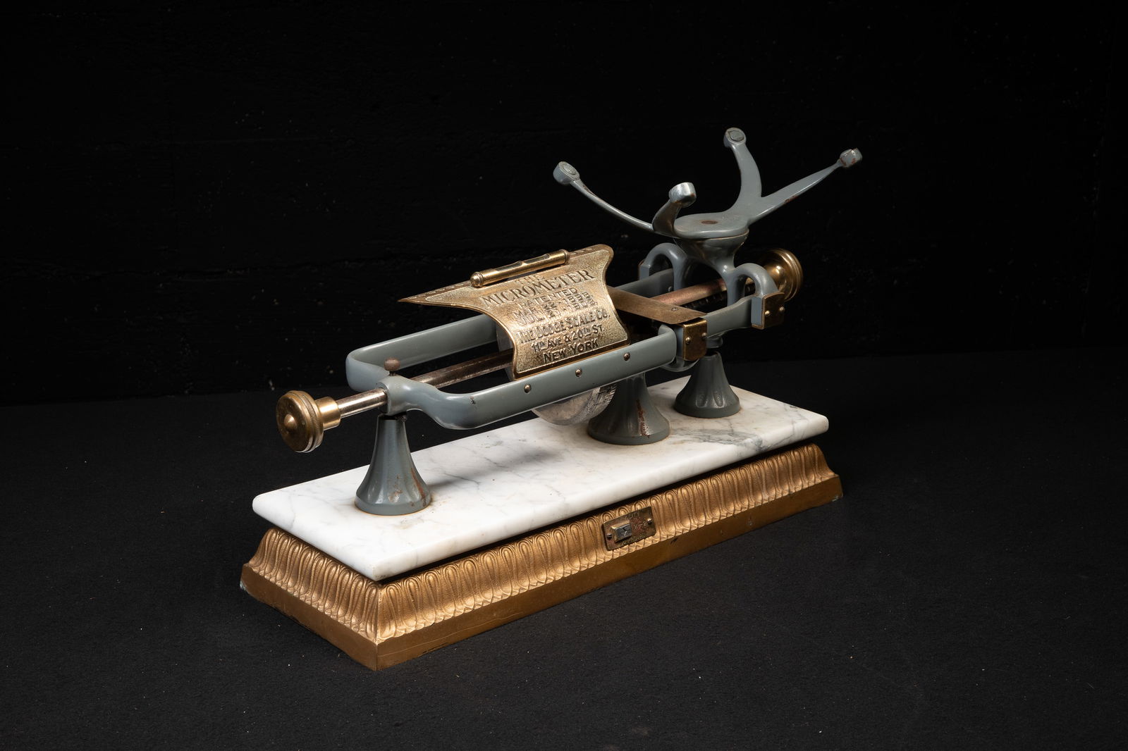 The â€?Micrometerâ€? Patent Counter Scale - 7