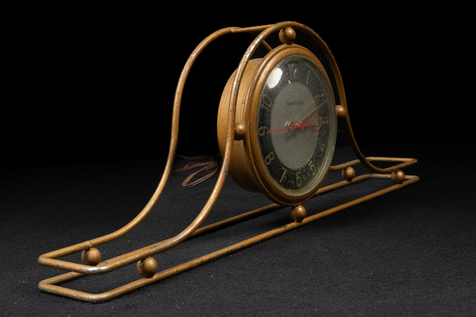 MCM MasterCrafters Brass Mantel Clock - 3